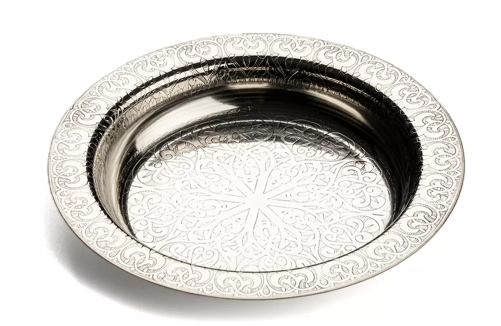 ÇUKUR TABAK GÜMÜŞ 